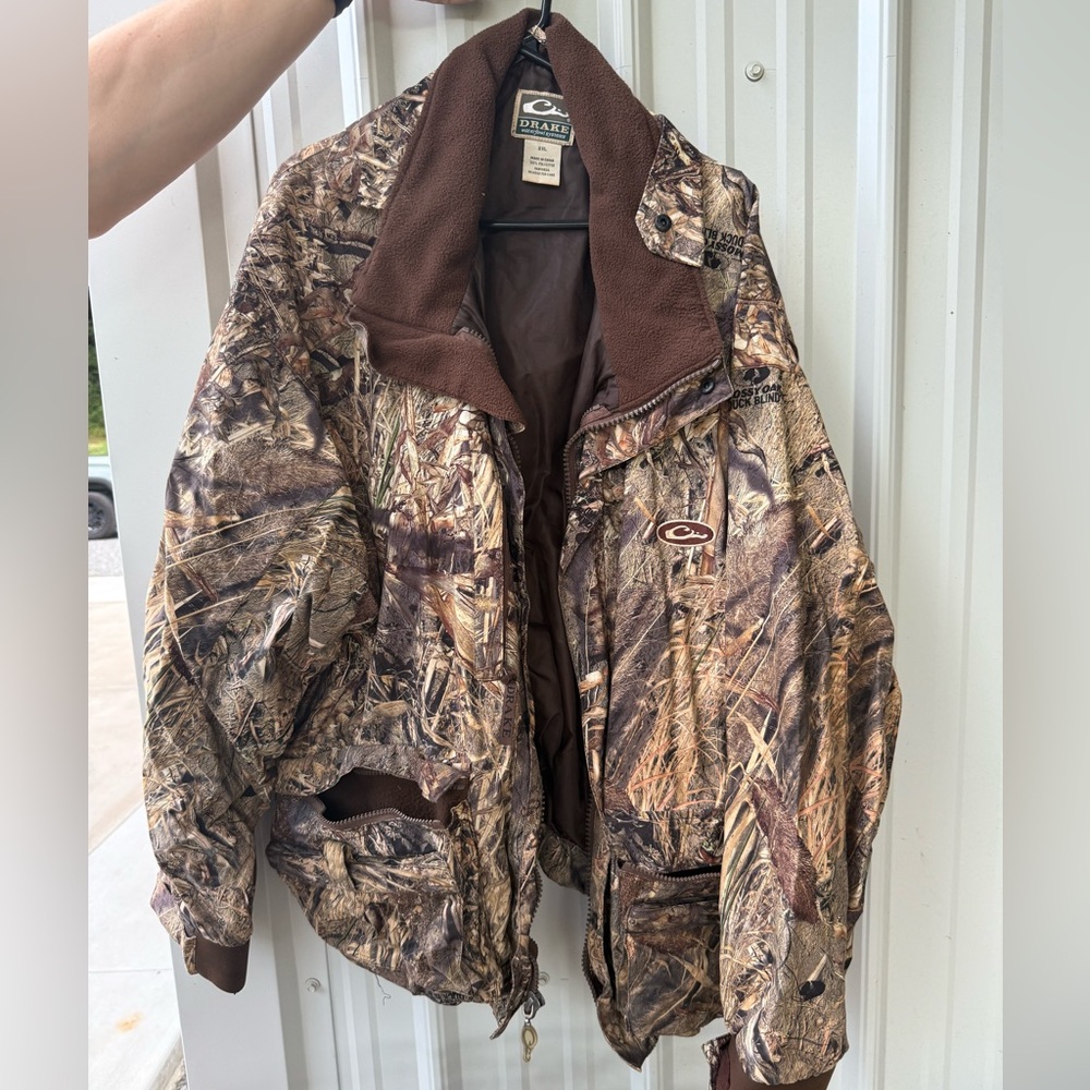 Drake Waterfowl Camo Hunting Jacket
